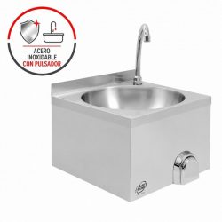 LAVAMANOS INDUSTRIAL INOX CON PULSADOR LARRYHOUSE LH2342