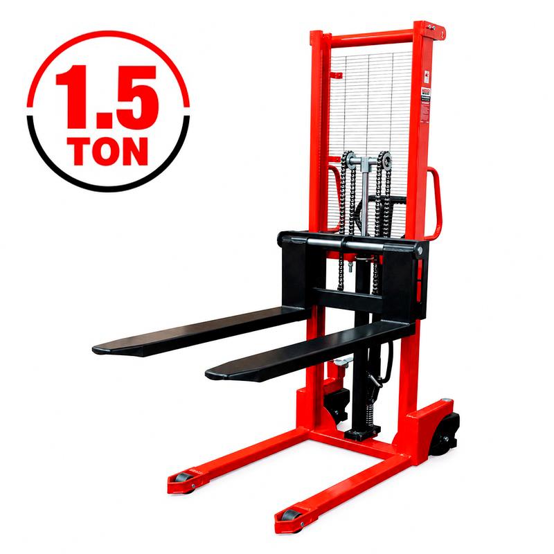 APILADOR MANUAL 1.500KGS ELEVACION 1.600MM FARGO TOOLS FT1517 APILADORES MANUALES