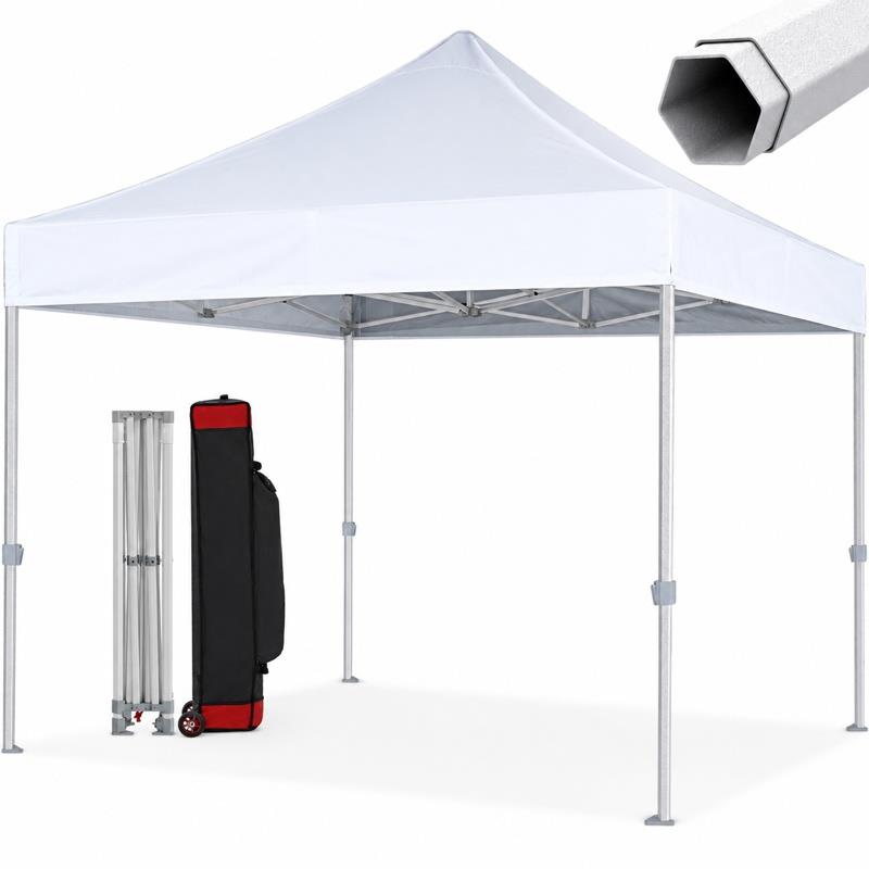 CARPA HEX.36 METAL CON PAREDES BLANCA 3X3M DONNA GARDEN DG1460 - Imagen 4