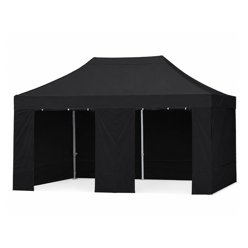 CARPA HEX.36 METAL CON PAREDES NEGRA 3X6M DONNA GARDEN DG1463 - Imagen 2