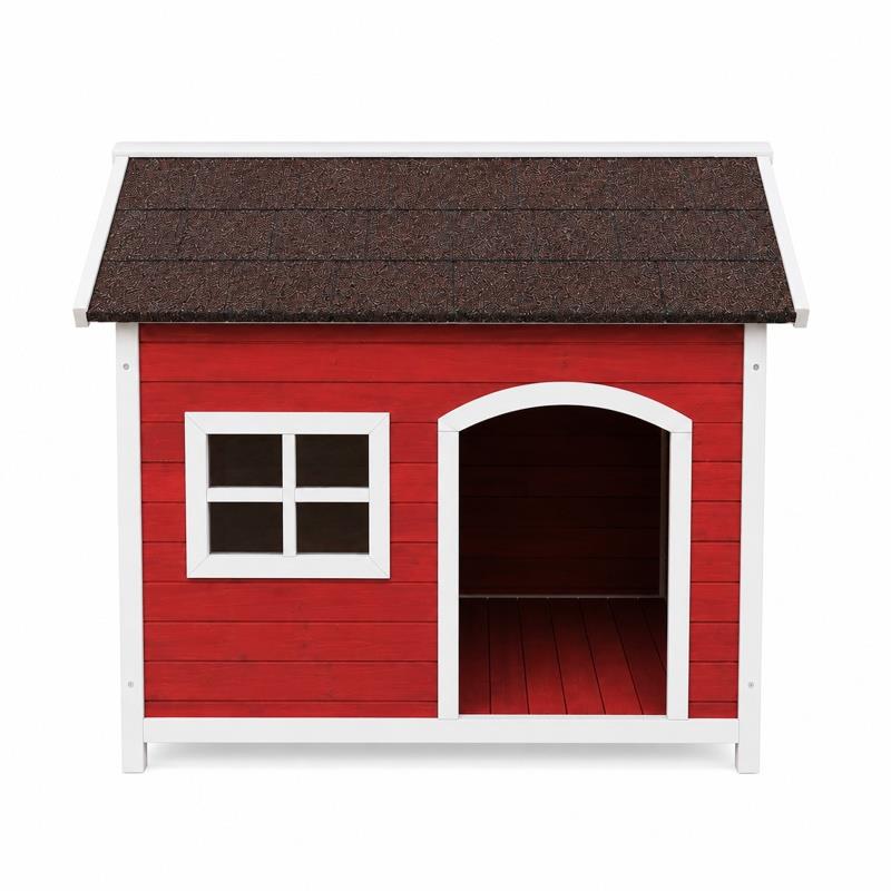 CASETA DE PERRO MADERA SERIE GUAU DONNA GARDEN DG1473 - Imagen 4