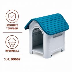 CASETA DE PERRO PLASTICA SERIE DOGGY 75X59X66CM DONNA GARDEN DG1455