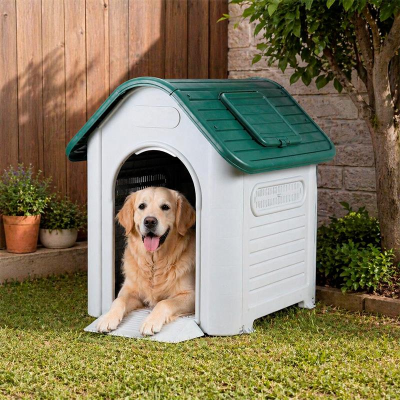 CASETA DE PERRO PLASTICA SERIE NUBE 107.2X82.6X96CM DONNA GARDEN DG1454 - Imagen 6