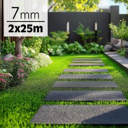 CESPED ARTIFICIAL SERIE 7MM 2X25M GARDEN DONNA DG1422