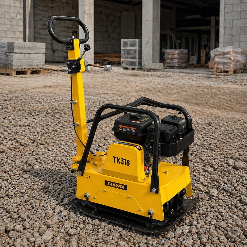 COMPACTADORA GASOLINA 6.5HP 73X45CM TAKUMA TK317 - Imagen 5