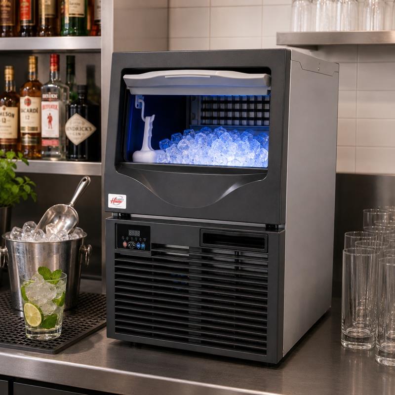 MAQUINA HIELO INDUSTRIAL 350W 55KGS/DIA 20KG CAPACIDAD LARRYHOUSE LH2402 - Imagen 5
