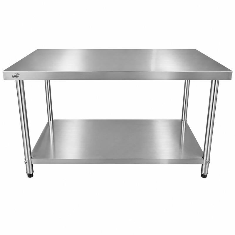 MESA DE TRABAJO INOXIDABLE 120X60X85CM LARRYHOUSE LH2371 - Imagen 2