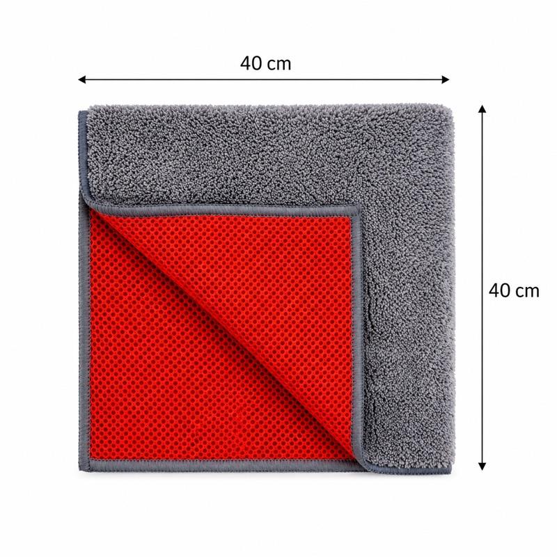 PAÑO DE LAVADO DOBLE CARA MICROFIBRA 40X40CM FARGO TOOLS FT1501 - Imagen 5