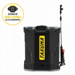 SULFATADORA BATERIA LITIO DOBLE BOMBA 12V 8AH 16L TAKUMA TK329