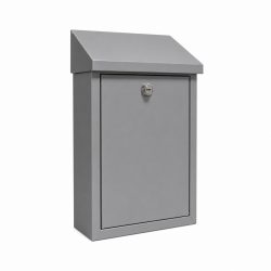 BUZON METALICO POPULAR 300X215X70MM GRIS 558288