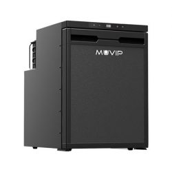 NEVERA FIJA CON COMPRESOR 12V 44 LITROS DOBLE ZONA 60W MUVIP MV0678