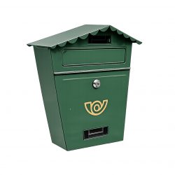 BUZON CHAPA VILLA NORTE 290X360X105MM VERDE 558261