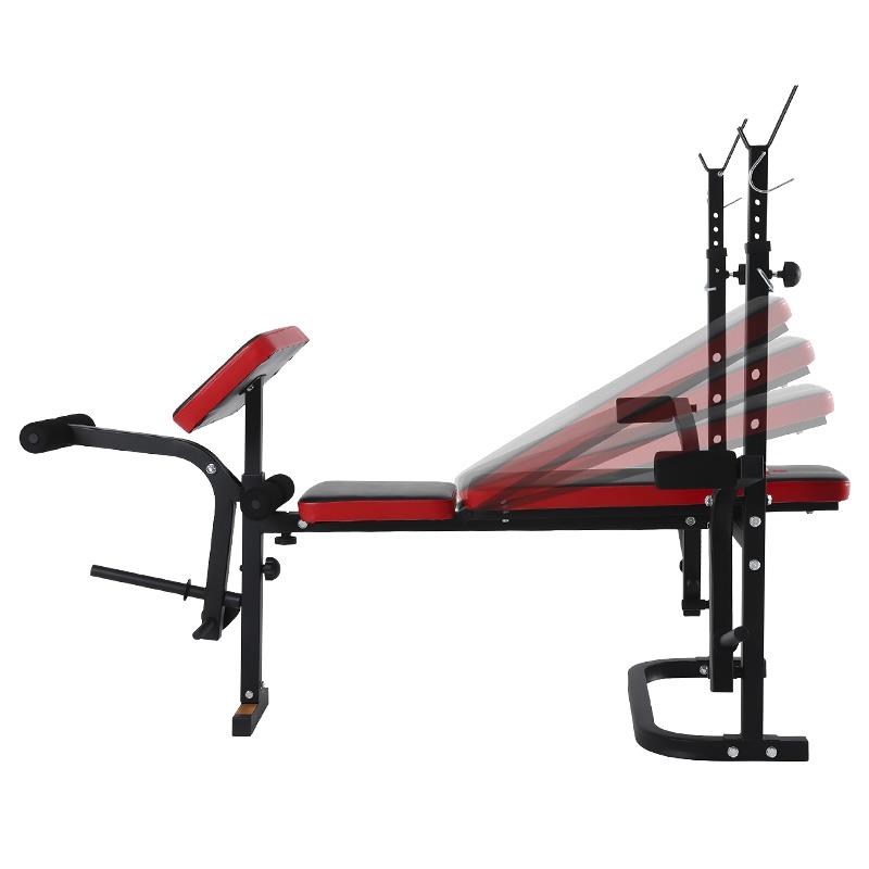 BANCO DE MUSCULACION MULTIFUNCIONAL PLEGABLE SERIE MULTIGYM 400 ATHANSPORT AT1059 - Imagen 2