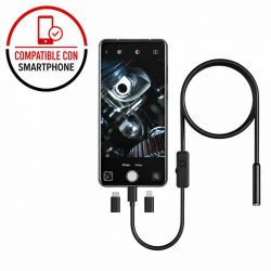 CAMARA ENDOSCOPICA DE INSPECCION 7MM FARGO TOOLS FT1542