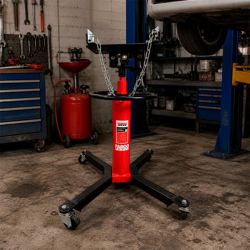 GATO DE TRANSMISION HIDRAULICA 0.5TON DOBLE BOMBA 850-1760MM FARGO TOOLS FT1526 - Imagen 5