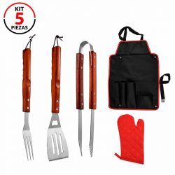 JUEGO ACCESORIOS BARBACOA 5PCS AIRMEC AM131630