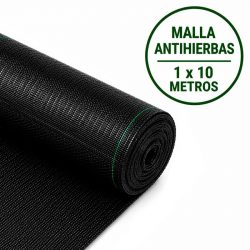 MALLA ANTIHIERBA NEGRA 1X10M 100GRS DONNA GARDEN DG1476
