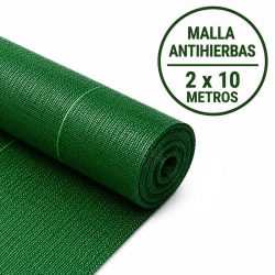 MALLA ANTIHIERBA VERDE 2X10M 100GRS DONNA GARDEN DG1475