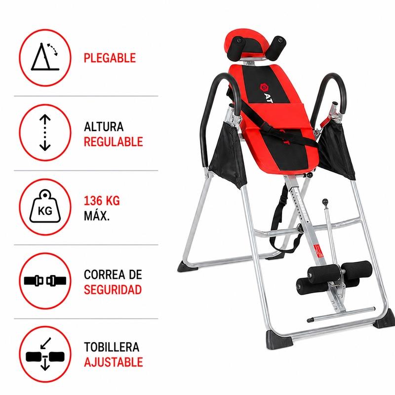 TABLA DE INVERSION PLEGABLE SERIE MULTIGYM 100 ATHANSPORT AT1061 - Imagen 3