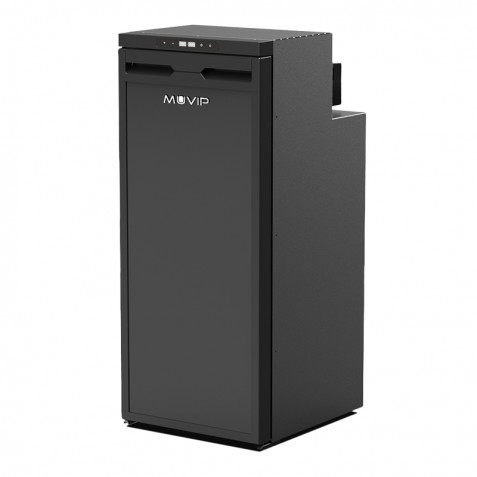 NEVERA FIJA CON COMPRESOR 12V 91 LITROS DOBLE ZONA 80W MUVIP MV0681 - Imagen 2
