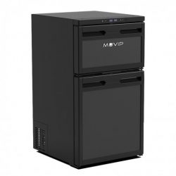 NEVERA FIJA CON COMPRESOR 12V DOBLE ZONA 78 LITROS 80W MUVIP MV0682