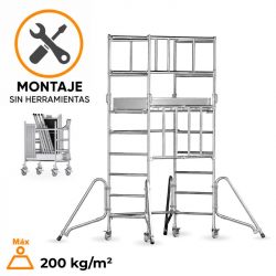 ANDAMIO DE ALUMINIO MODULAR PROFESIONAL PACK A+B AIRMEC AM131687