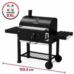BARBACOA DE CARBON SERIE TAZACORTE 152.5X65X127CM AIRMEC AM131683