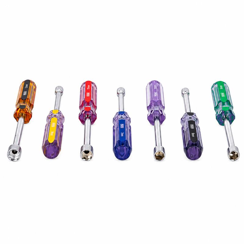 JUEGO DESTORNILLADORES DE VASO 7 PCS PAMACON PM1906 - Imagen 2