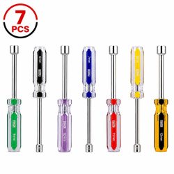 JUEGO DESTORNILLADORES DE VASO 7 PCS PAMACON PM1906