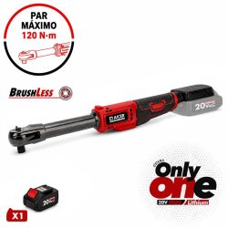 LLAVE CHICHARRA SIN CARBONES 20V ONLY ONE (1X 4.0AH) AICER AC1881