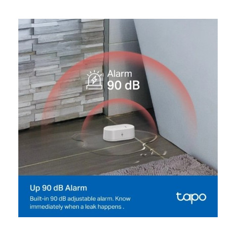 DETECTOR DE FUGAS DE AGUA 6 SONDAS TEMP REGULABLE 90DB IP67 TPLINK TAPOT300 - Imagen 4