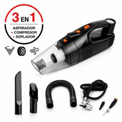 ASPIRADORA 3 EN 1 CON COMPRESOR 150PSI 12V FARGO TOOLS FT1567