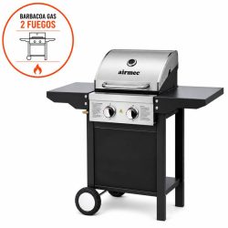BARBACOA GAS DOS FUEGOS SERIE TERRA 111.7X56.7X114.3CM AIRMEC AM131708