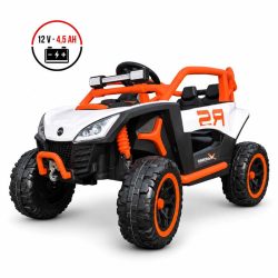 COCHE ELECTRICO INFANTIL RACING NARANJA 12V 4,5AH 62585