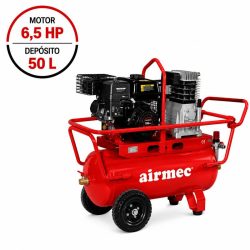 COMPRESOR GASOLINA 50L 6.5HP AIRMEC AM131638