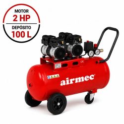 COMPRESOR INSONORIZADO 100L 2HP AIRMEC AM131640