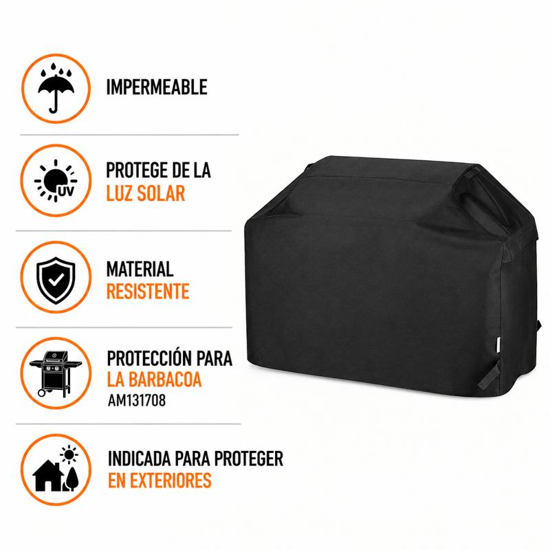 FUNDA BARBACOA 2 FUEGOS AIRMEC AM131711 - Imagen 3
