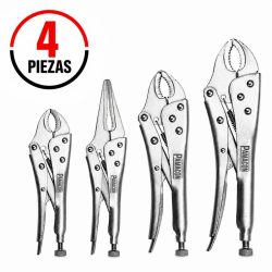 JUEGO ALICATES PRESION 4PCS PAMACON PM1908