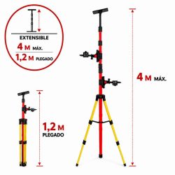TRIPODE NIVEL LASER 4 METROS AICER