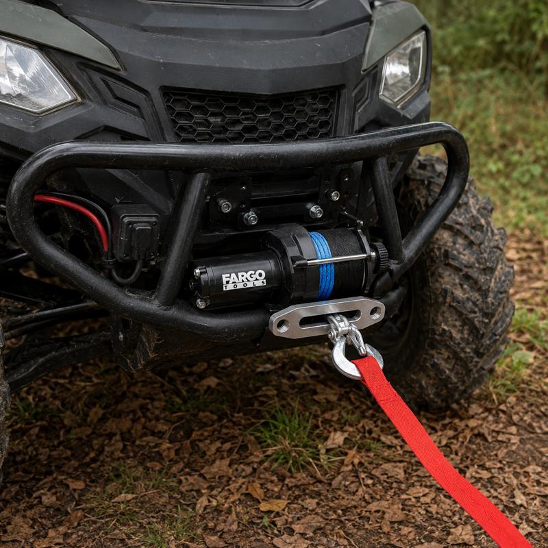 WINCHE ELECTRICO CONTROL REMOTO 12V 1.361KGS FARGO TOOLS FT1586 - Imagen 5