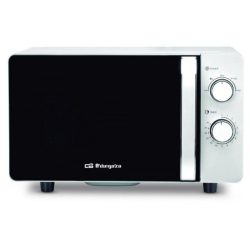 MICROONDAS SIN GRILL SIN PLATO 20L 700W BLANCO ORBEGOZO MI2060CE