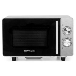 MICROONDAS SIN GRILL SIN PLATO 20L 700W SILVER ORBEGOZO MI2030CE
