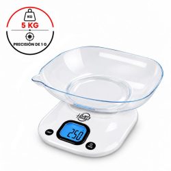 BÁSCULA DE COCINA DIGITAL 5KGS LARRYHOUSE LH2472