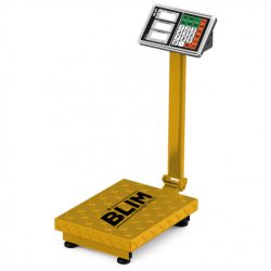 BASCULA INDUSTRIAL CON PLATAFORMA Y DISPLAY LCD 300KG BLIM BL0533