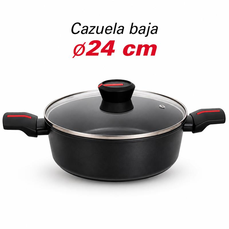 BATERIA DE COCINA SERIE CHEF 9PCS LARRYHOUSE LH2233 - Imagen 7