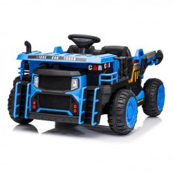 CAMION INFANTIL A BATERIA CON PLATAFORMA DE CARGA AZUL 33044