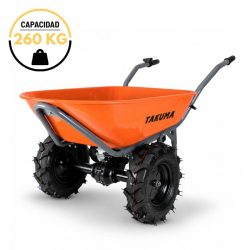 CARRETILLA ELECTRICA BATERIA 100 LITROS 260KGS 40V/7.5AH TAKUMA TK350