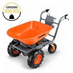 CARRETILLA ELECTRICA BATERIA 100 LITROS 300KGS 40V/7.5AH TAKUMA TK352