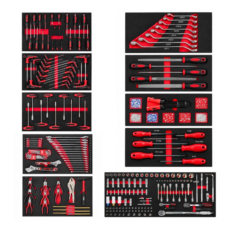 CARRO HERRAMIENTAS XXL CON PANEL 471PCS 170X105X48CM FARGO TOOLS FT1592 - Imagen 2