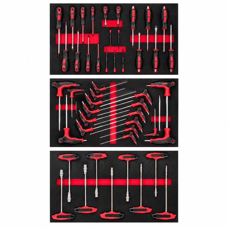 CARRO HERRAMIENTAS XXL CON PANEL 471PCS 170X105X48CM FARGO TOOLS FT1592 - Imagen 7